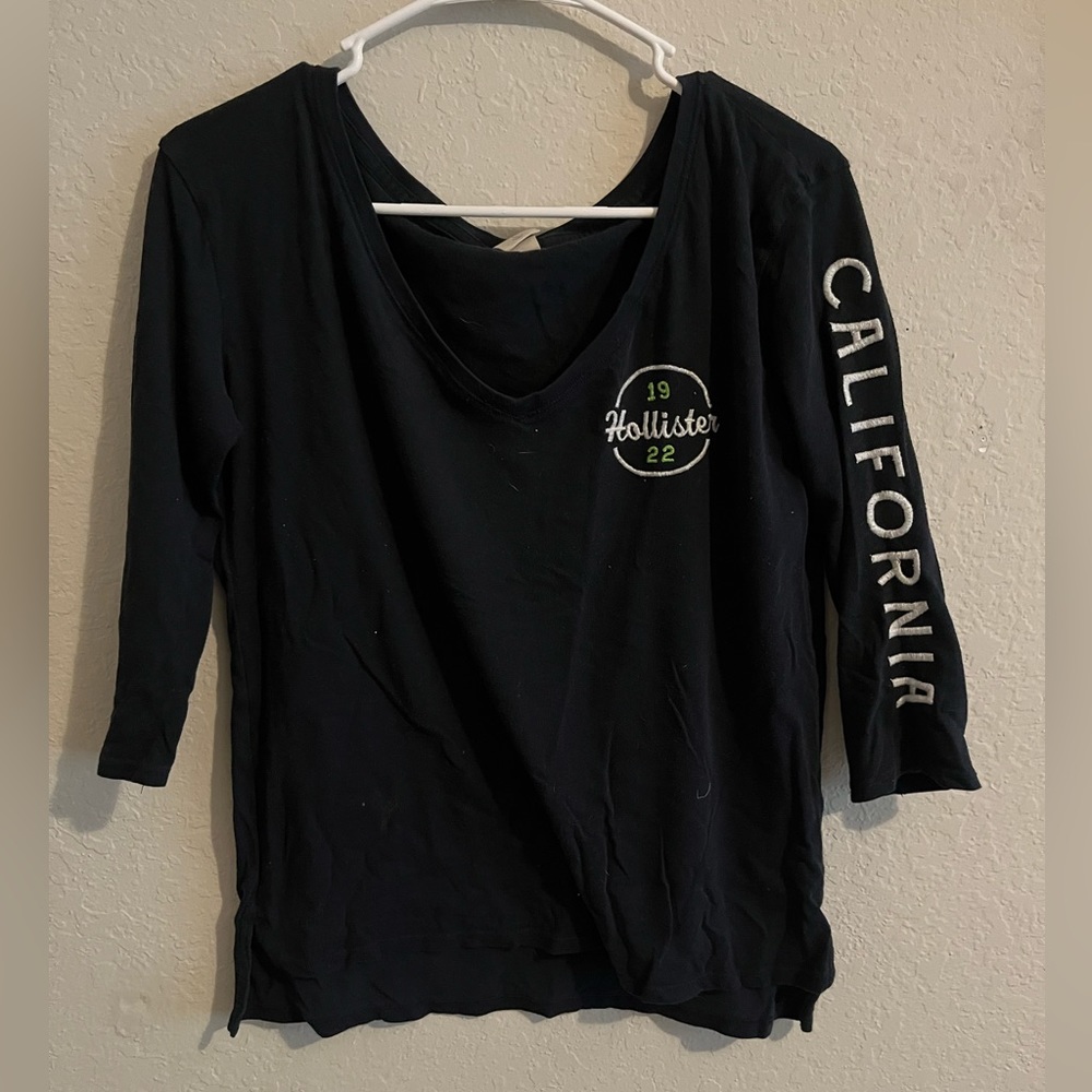 Hollister 3/4 Sleeve Shirt